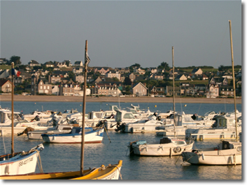 Erquy's beautiful harbour